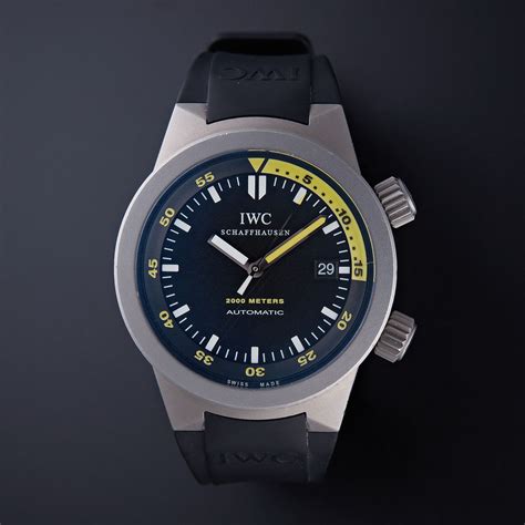 iwc vintage aquatimer|iwc aquatimer owned.